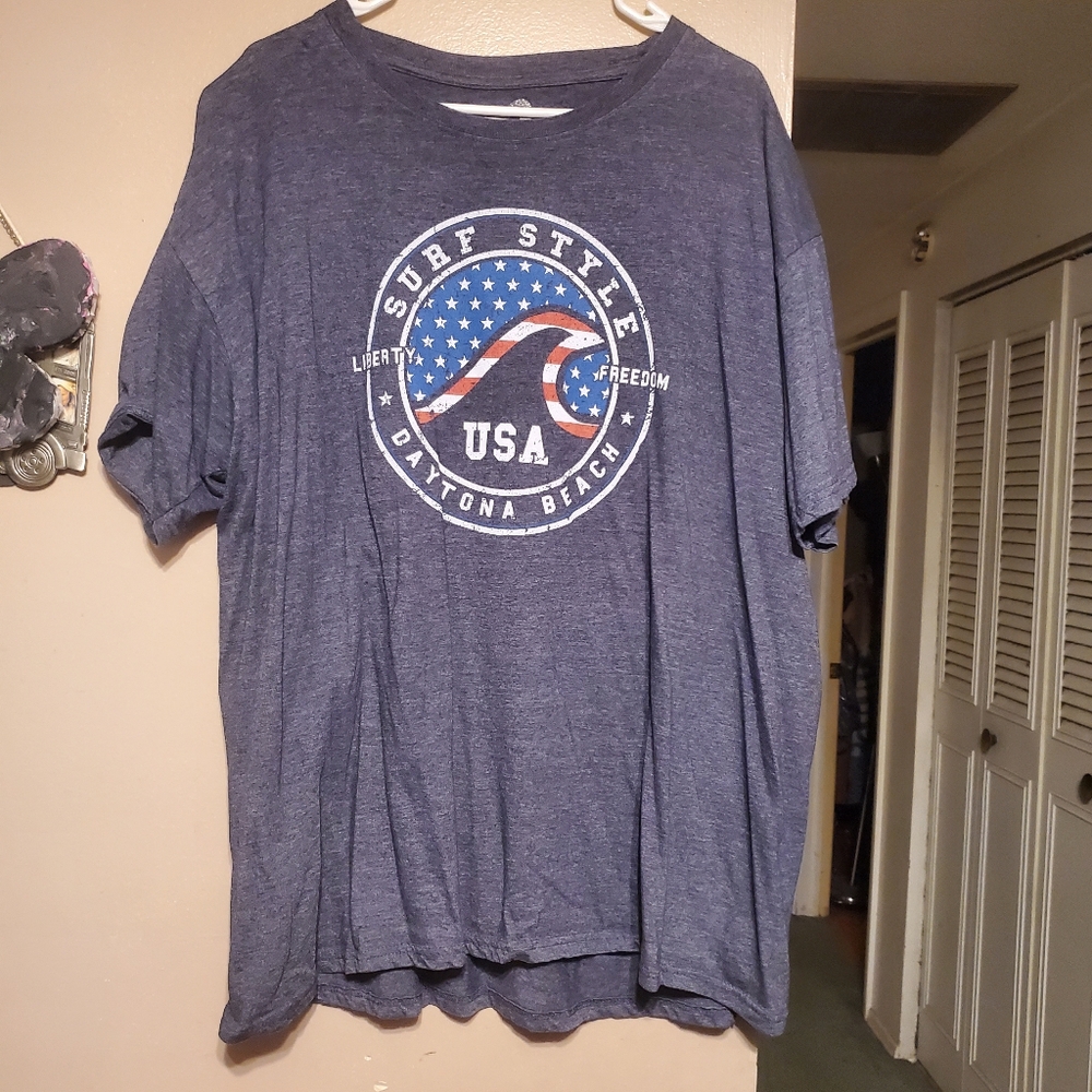 Xxl mens surf style tshirt